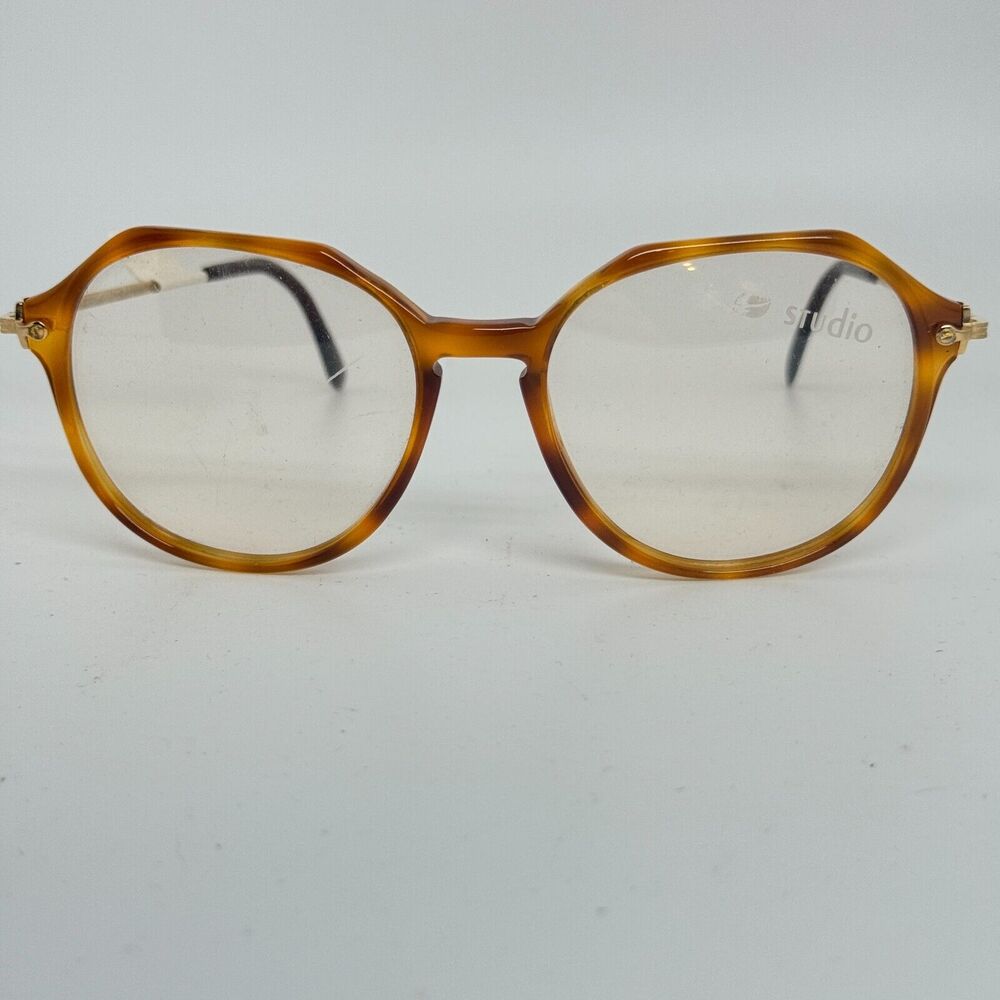 STUDIO Eyeglass Frame Junior 1 503 52-18Brown Tortoise Full Rim‎ H14410